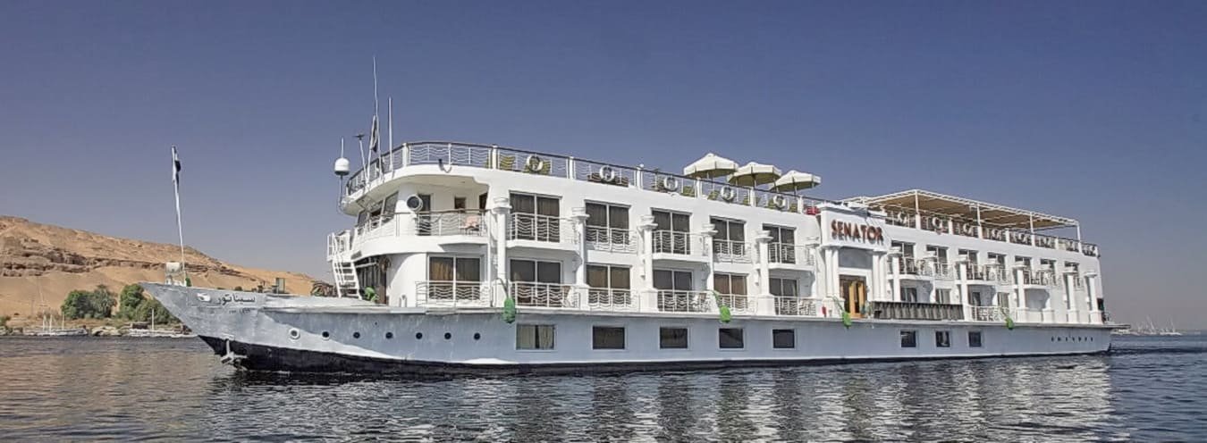 Crucero Nilo Jaz Senator 4 Días Asuán Luxor