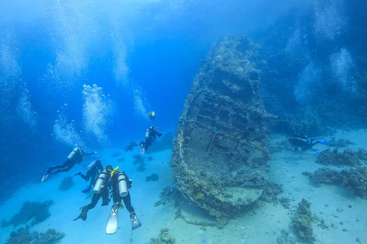 5 pecios en el Mar Rojo, para buceadores: Guía Completa