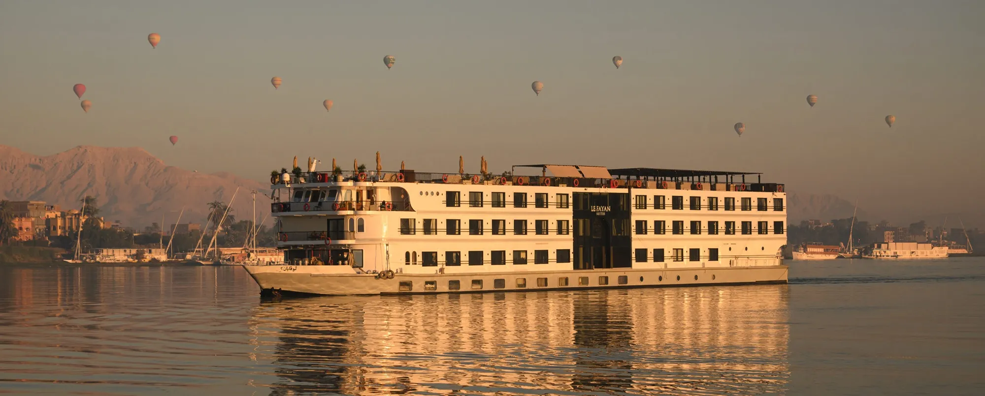 Crucero Nilo Le Fayan 5 Días Luxor Asuán