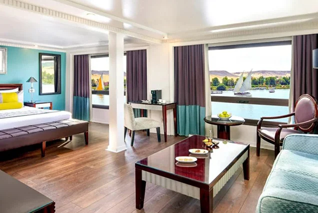 Crucero Nilo Movenpick Sun Ray 5 Días Luxor Asuán
