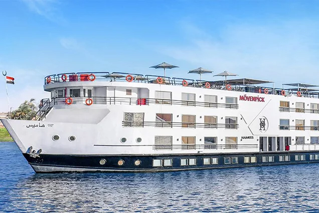 Crucero Nilo Mövenpick MS Hamees 5 Días Luxor Asuán