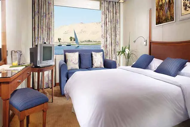 Crucero Nilo Mövenpick MS Royal Lotus 5 Días Luxor Asuán