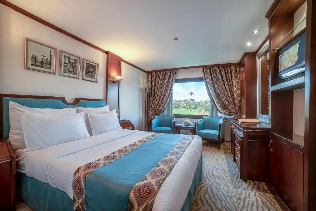 Crucero Nilo Sonesta Nile Goddess 8 Días Luxor Asuán Luxor