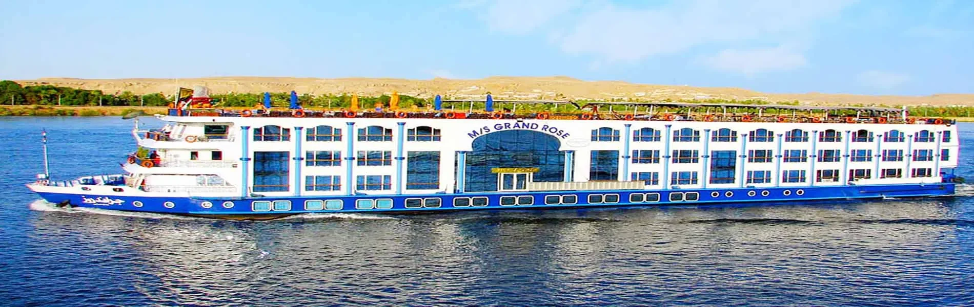 Crucero Nilo Grand Rose 4 Días Asuán Luxor