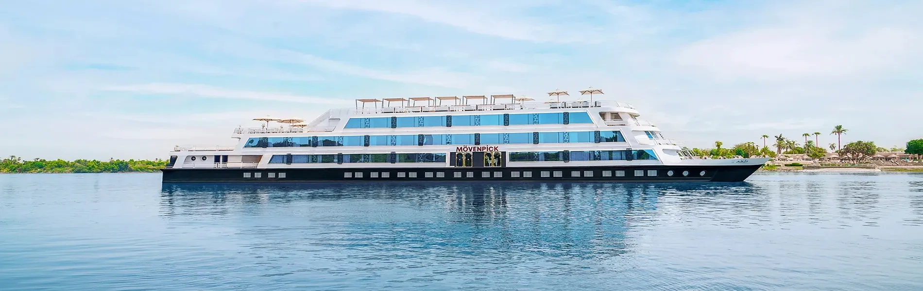 Crucero Nilo Mövenpick MS Darakum 4 Días Asuán Luxor