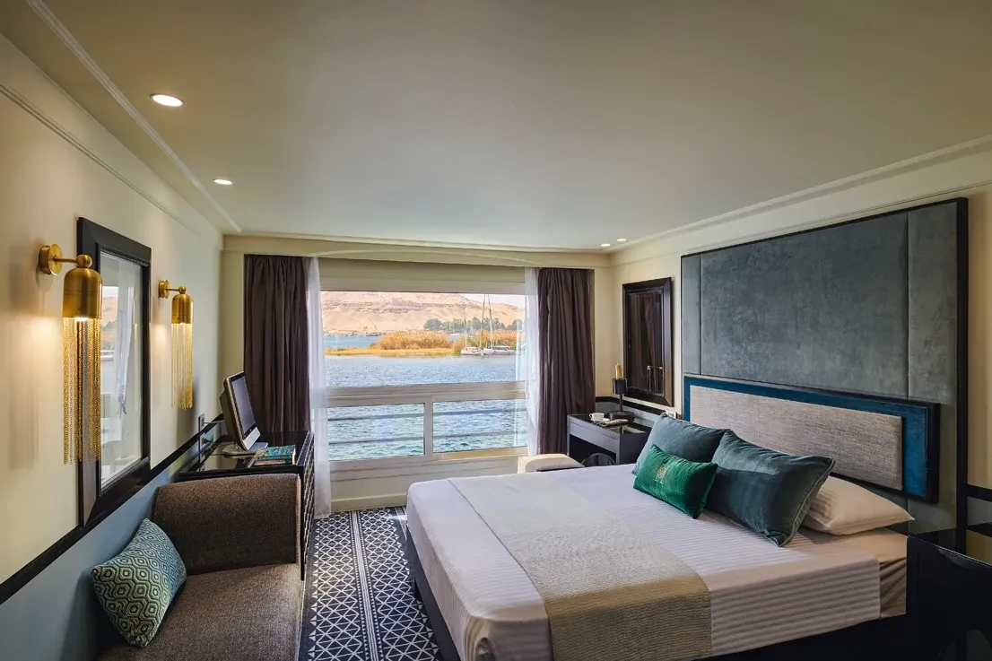 Crucero Nilo Mövenpick MS Hamees 4 Días Asuán Luxor