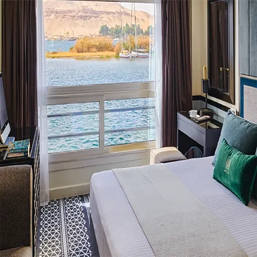 Crucero Nilo Mövenpick MS Hamees 4 Días Asuán Luxor