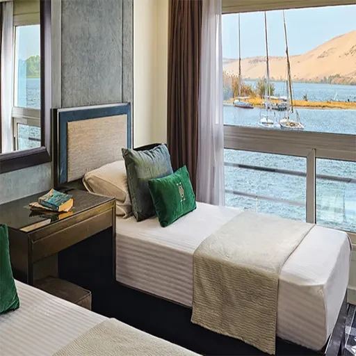 Crucero Nilo Mövenpick MS Hamees 8 Días Luxor Asuán