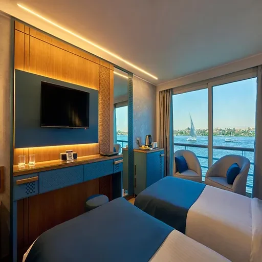 Crucero Nilo Royal Ruby II 4 Días Asuán Luxor