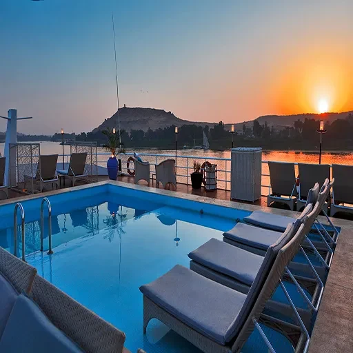 Crucero Nilo Sanctuary Sun Boat IV 4 Días Asuán Luxor
