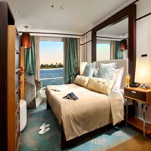 Crucero Nilo Sanctuary Sun Boat IV 5 Días Luxor Asuán