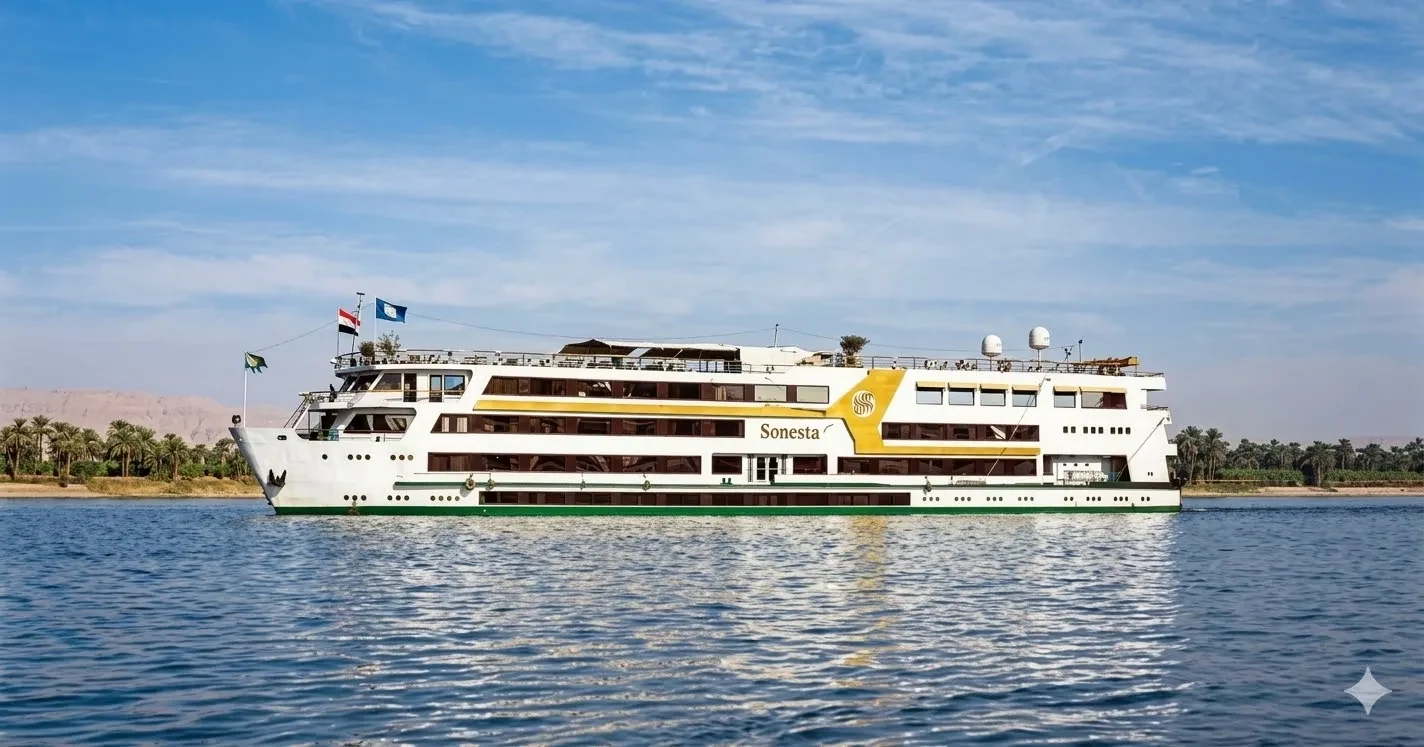 Crucero Nilo Sonesta Nile Goddess 4 Días Asuán Luxor
