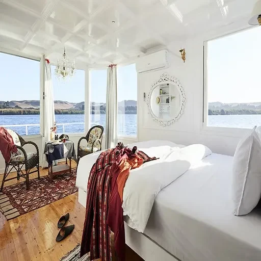 Dahabiya Crucero Nilo Adelaïde 6 Días Luxor Asuán