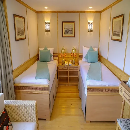 Dahabiya Crucero Nilo Aida 4 Días Asuán Luxor
