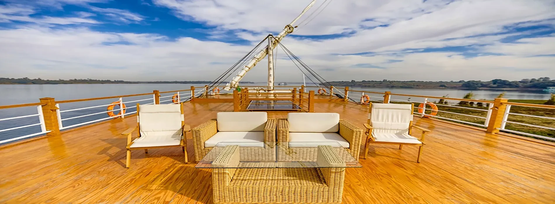 Dahabiya Crucero Nilo Aida 6 Días Luxor Asuán