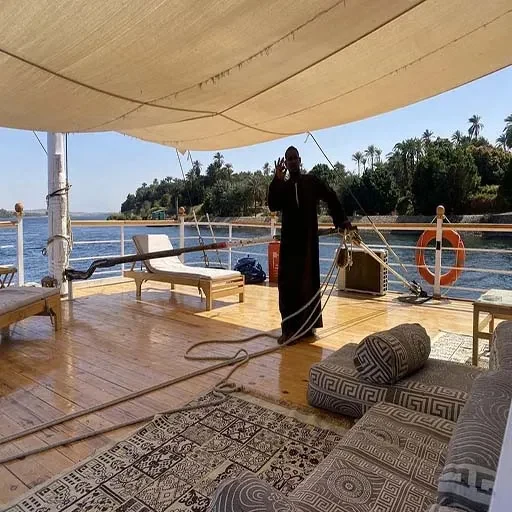 Dahabiya Crucero Nilo Akhnaton 5 Días Luxor Asuán