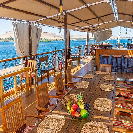 Dahabiya Crucero Nilo Amirat 4 Días Asuán Luxor