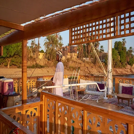 Dahabiya Crucero Nilo Duwana 5 Días Luxor Asuán