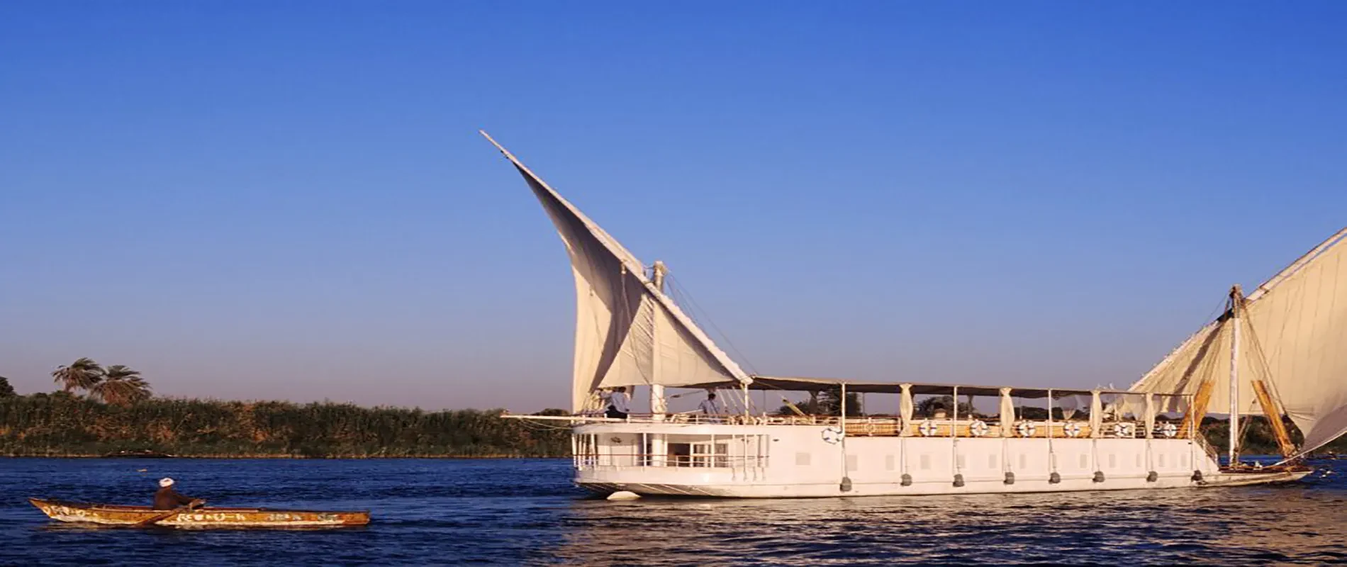 Dahabiya Crucero Nilo Lazuli Albatros 5 Días Luxor Asuán