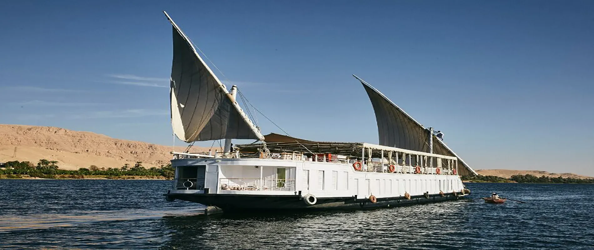 Dahabiya Crucero Nilo Lazuli Karnak 5 Días Luxor Asuán