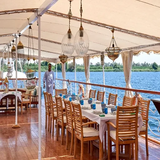 Dahabiya Crucero Nilo Lazuli Karnak 5 Días Luxor Asuán