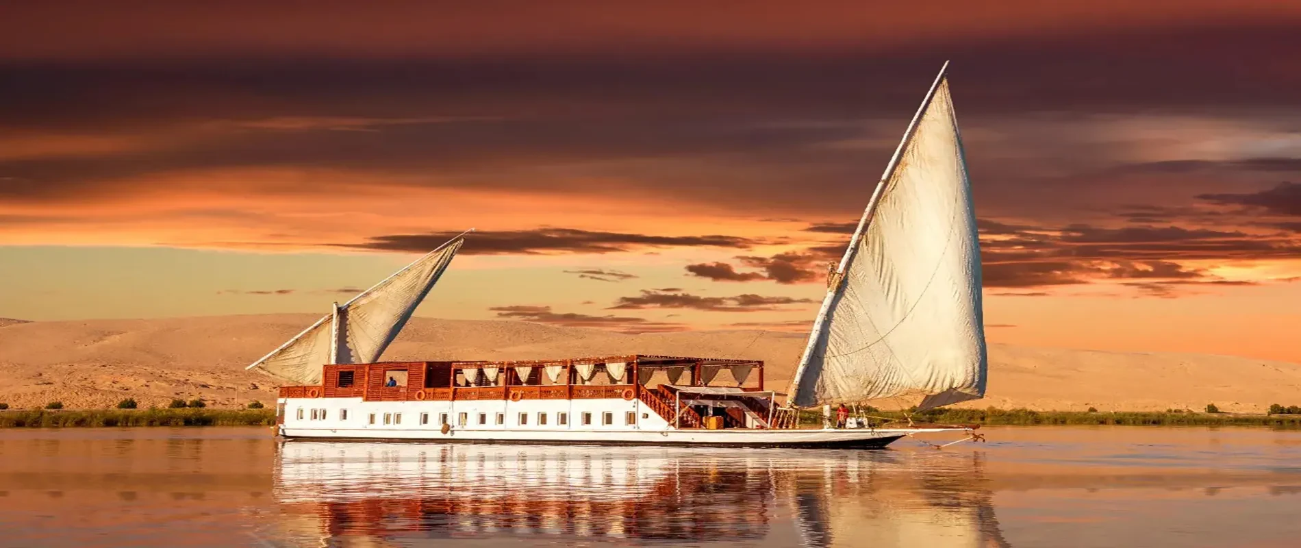 Dahabiya Crucero Nilo Miran 5 Días Luxor Asuán
