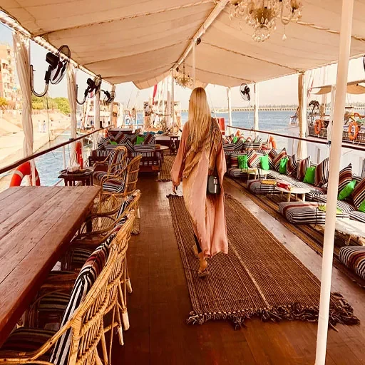 Dahabiya Crucero Nilo Nour El Nil 6 Días Esna Asuán