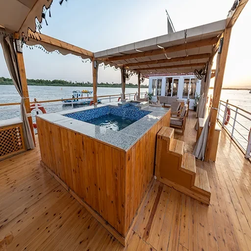 Dahabiya Crucero Nilo Princess Cleopatra 4 Días Asuán Luxor