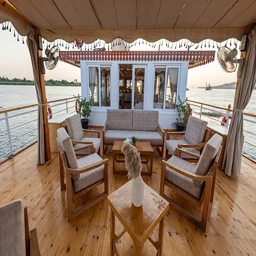 Dahabiya Crucero Nilo Princess Cleopatra 5 Días Luxor Asuán