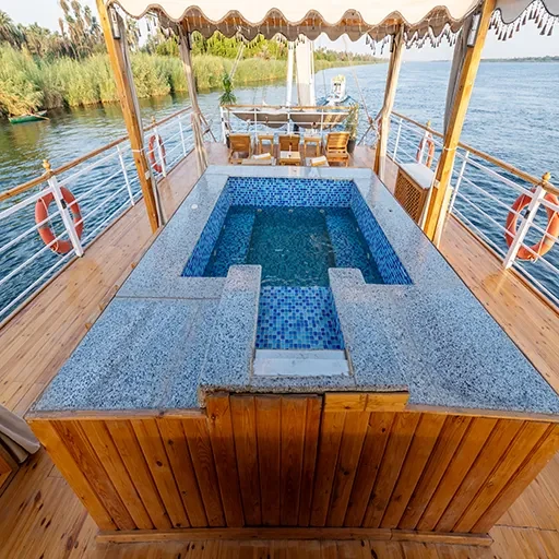 Dahabiya Crucero Nilo Princess Cleopatra 5 Días Luxor Asuán