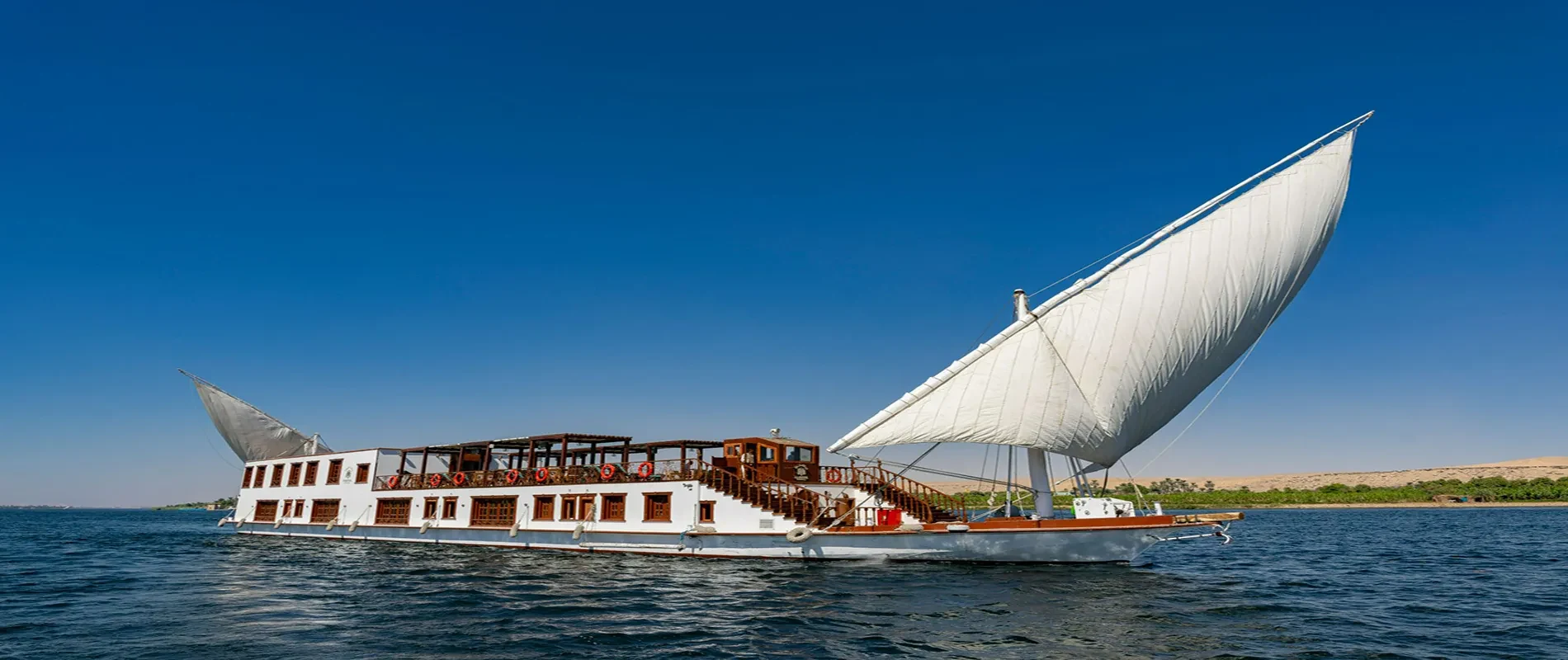 Dahabiya Crucero Nilo Princess Farida 4 Días Asuán Luxor