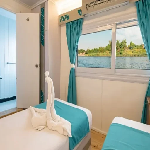 Dahabiya Crucero Nilo Royal Cleopatra 5 Días Luxor Asuán