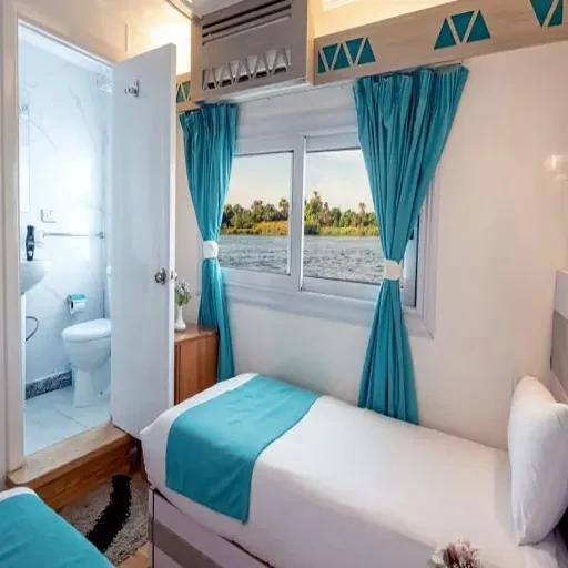 Dahabiya Crucero Nilo Royal Cleopatra 5 Días Luxor Asuán