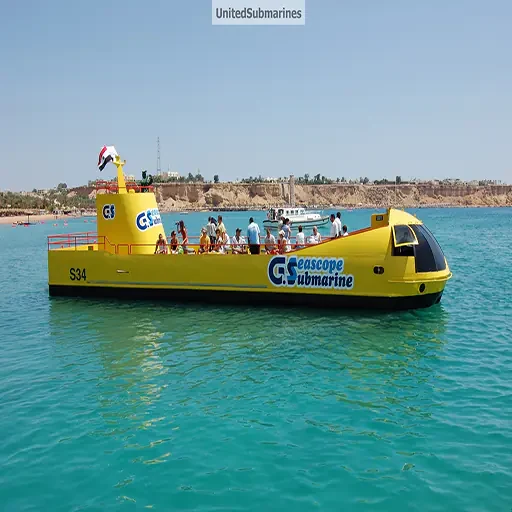 El Submarino Sindbad en Hurghada Inmersión VIP a 22 Metros