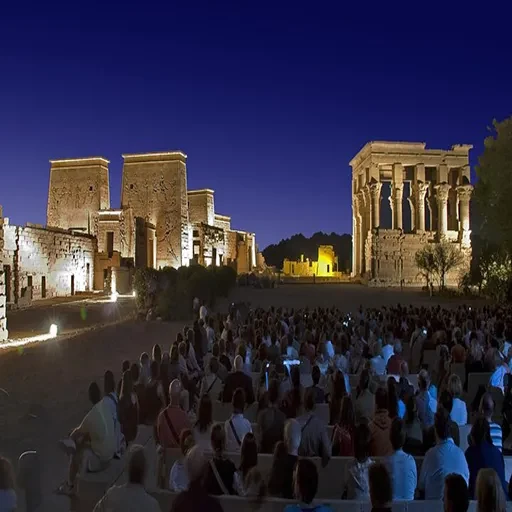 Entrada VIP al Espectáculo De Luz Y Sonido en El Templo De Philae