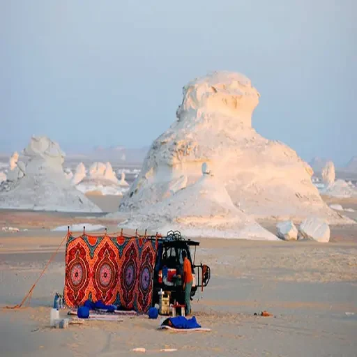 Excursion Al Desierto Blanco Desde El Cairo Safari 4x4 y Camping VIP