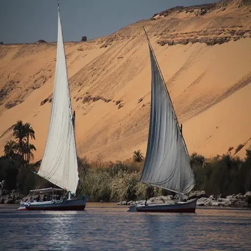 Paseo en Faluca Por El Nilo El Cairo Navegación Privada de 2 Horas al Atardecer