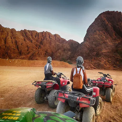 Quads Hurghada Tour Privado de Safari 20km y Té Beduino