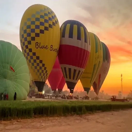 Viaje en Globo en Luxor Egipto desde Hurghada