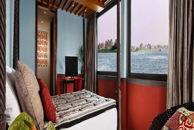 Dahabiya Crucero Nilo Mövenpick SB Feddya 5 Días Luxor Asuán