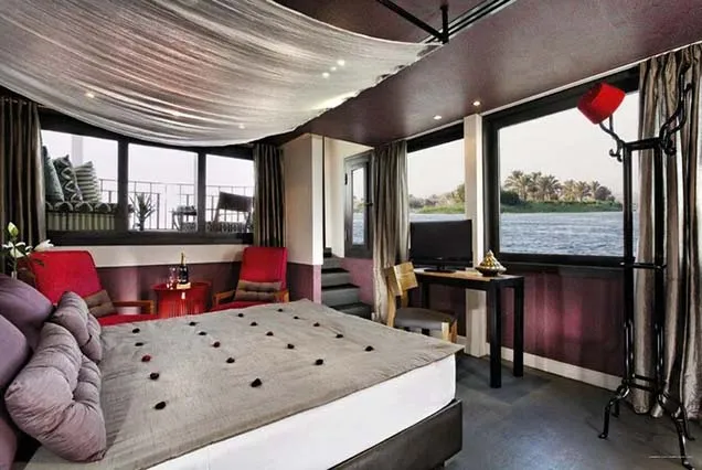Dahabiya Crucero Nilo Mövenpick SB Feddya 5 Días Luxor Asuán
