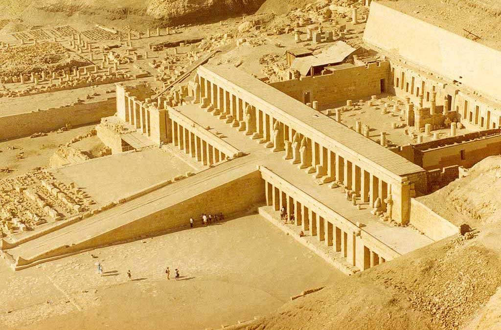 El templo mortuorio de la reina Hatchepsut