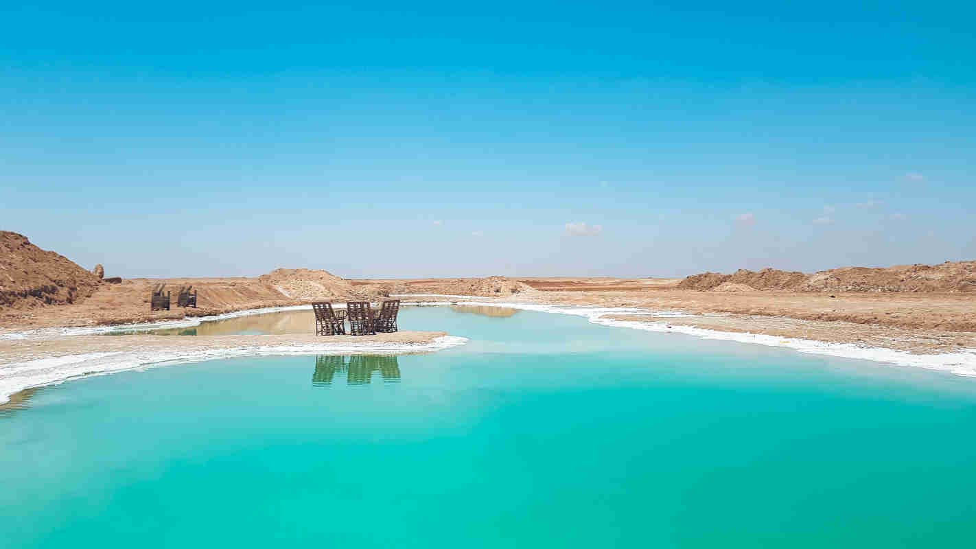 Los lagos salados de Siwa - por qué son interesantes