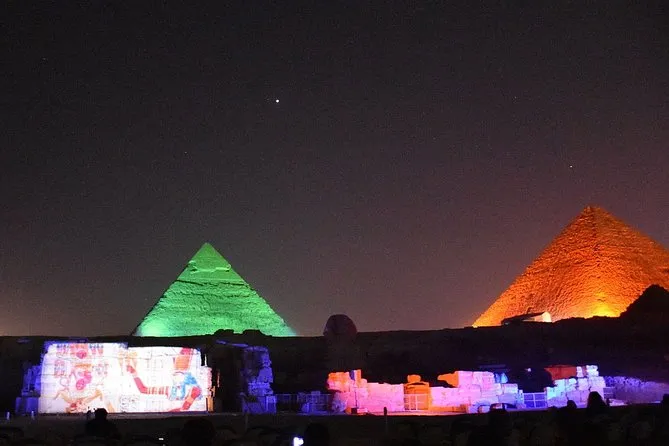 Espectaculo Luces Piramides Show Privado de Sonido y Luz en las Pirámides de Giza