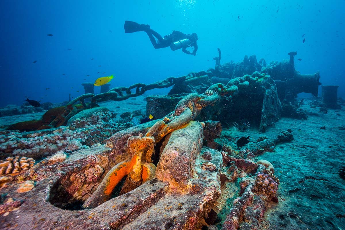 SS Thistlegorm - buceo entre peces y guerra en Egipto